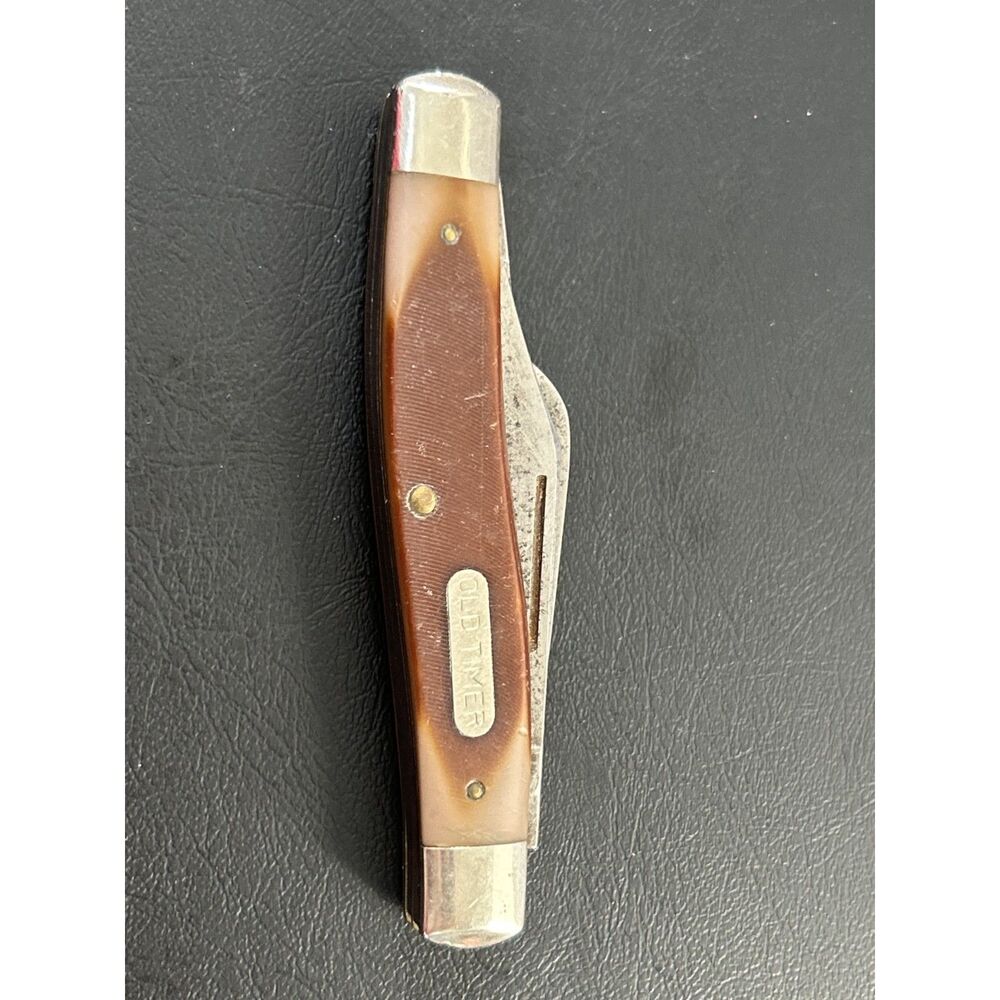 Vintage Old Timer Knife. 5 inches Long, Folding Knife